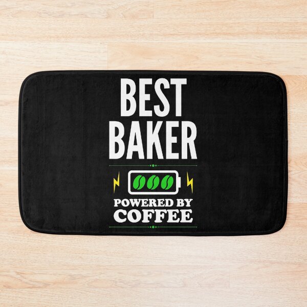 Item preview, Best Baker Powered By Coffee for Baker designed and sold by SVPOD.