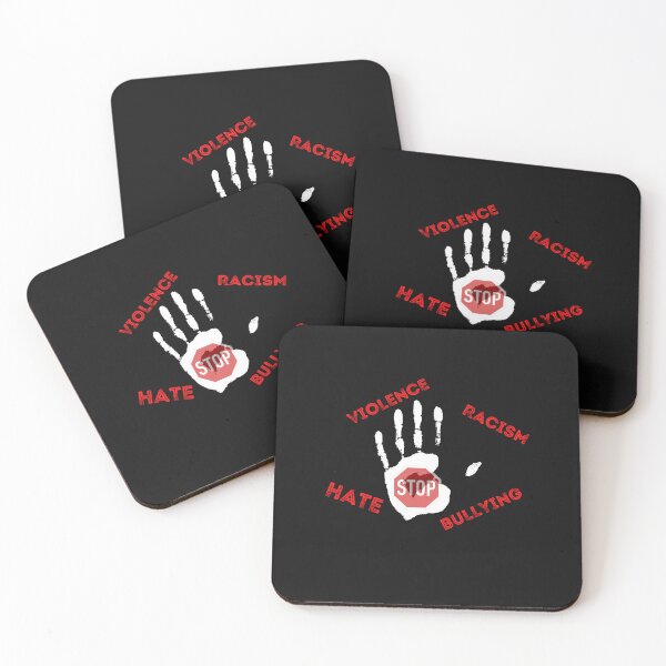 Item preview, STOP VIOLENCE, HATE, BULLYING, RACISM DESIGN designed and sold by GEM STYLE.