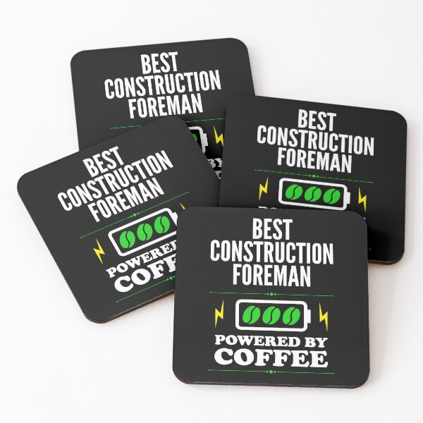 Item preview, Best Construction Foreman Powered By Coffee for Construction Foreman designed and sold by SVPOD.
