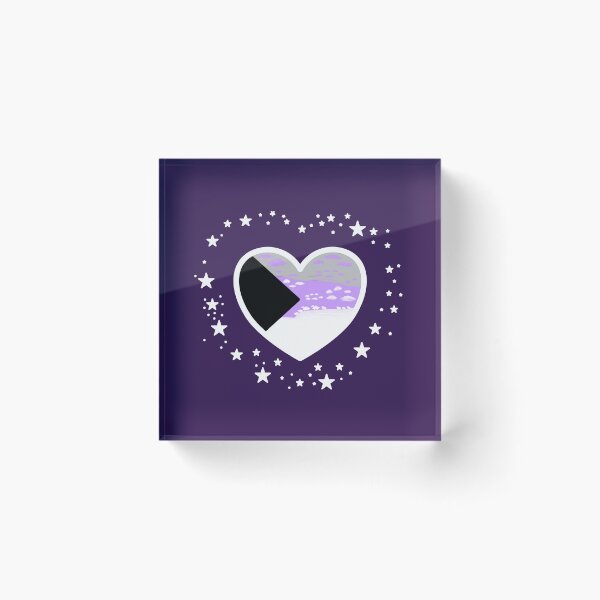Item preview, Demisexual Landscape Heart designed and sold by PHNDZMND.