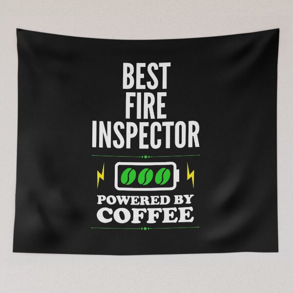 Item preview, Best Fire inspector Powered By Coffee for Fire inspector designed and sold by SVPOD.