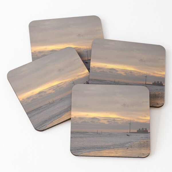 Item preview, January on a Northumbrian beach. designed and sold by Violaman.