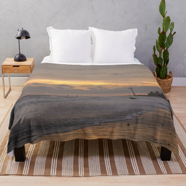 Item preview, January on a Northumbrian beach. designed and sold by Violaman.