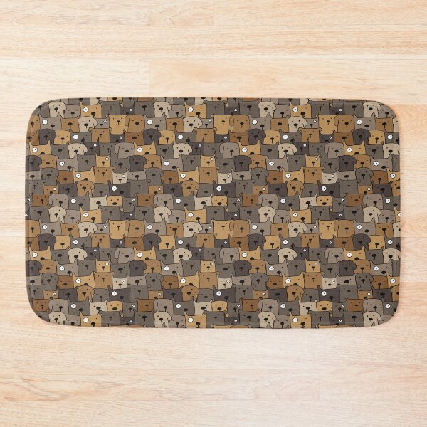 Item preview, Colorful Dogs Pattern designed and sold by Caregiverology.