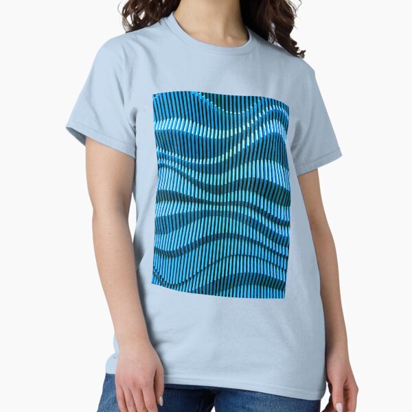 Blue waves Classic T-Shirt