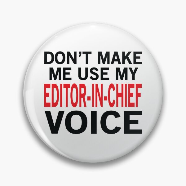 Artikelvorschau, Editor-In-Chief Voice entworfen und verkauft von woodesigner.