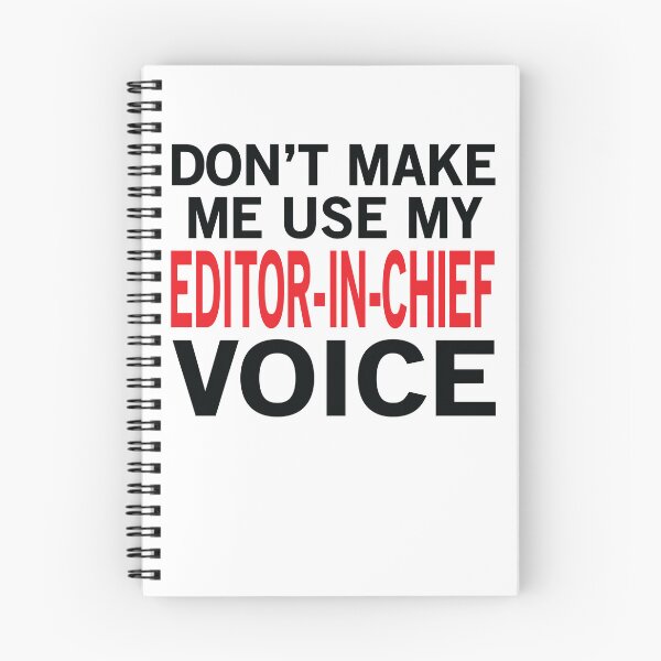 Aperçu de l'œuvre Editor-In-Chief Voice créée et vendue par woodesigner.