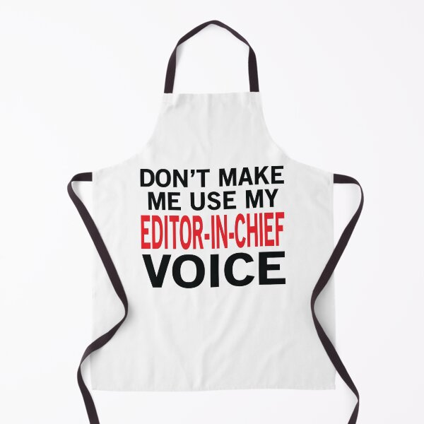 Item preview, Editor-In-Chief Voice designed and sold by woodesigner.
