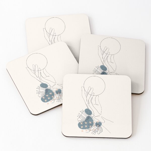 Item preview, Minimalistic floral boho lineart  designed and sold by CreativeStrand.