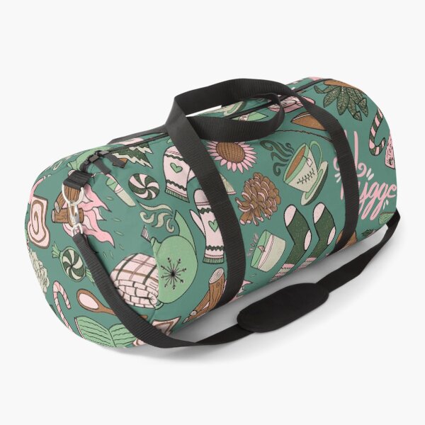 Item preview, Hygge Doodles Pattern - Pink-Mint-Brown Palette & Jade designed and sold by EcoElsa.