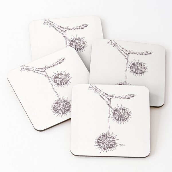 Item preview, Olieboom (Thorn apple) - Botanical illustration designed and sold by Maree Clarkson .