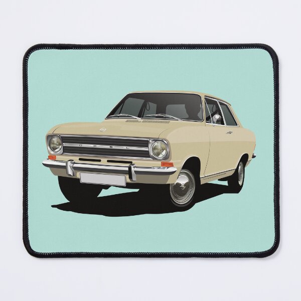 Item preview, Beige Kadett B Sedan - illustration designed and sold by knappidesign.