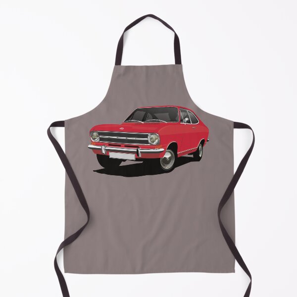 Item preview, Red Kadett B Coupe - Illustration designed and sold by knappidesign.
