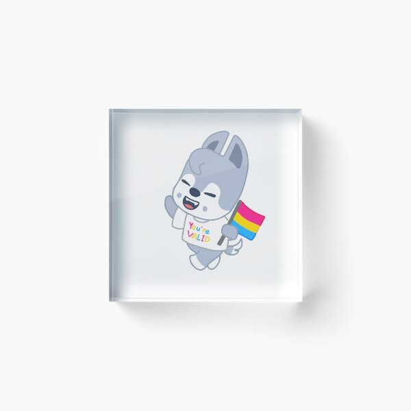 Item preview, STRAY KIDS (SKZOO)  Wolf Chan Pride You're Valid  designed and sold by LilMissRandom17.