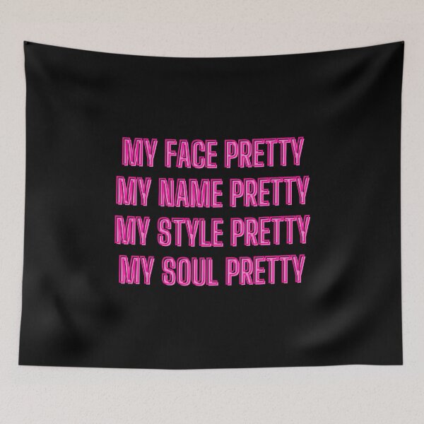 Item preview, My face, name, style, soul pretty - motivation quotes designed and sold by kozetin.