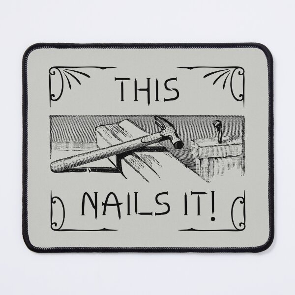 Item preview, This Nails It designed and sold by TimespunThreads.