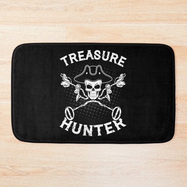 Item preview, Treasure Hunter Funny Skull Metal Detectorist Gold Hunter designed and sold by haselshirt.