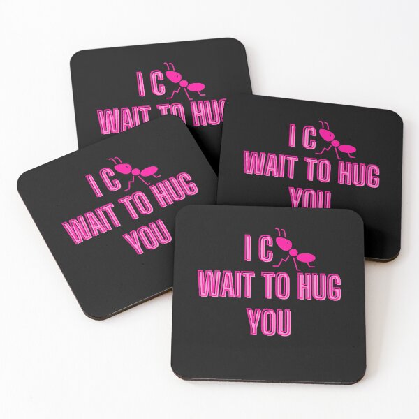 Item preview, I can't wait to hug you - relationship quotes designed and sold by kozetin.