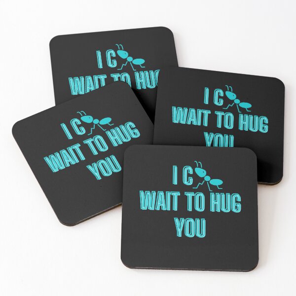 Item preview, I can't wait to hug you - relationship quotes designed and sold by kozetin.