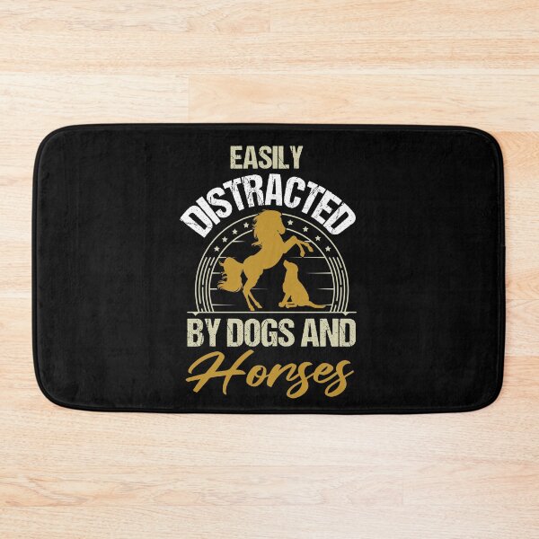 Item preview, Easily Distracted By Dogs And Horses - Horse and Dog Lover designed and sold by SimplyDeals.