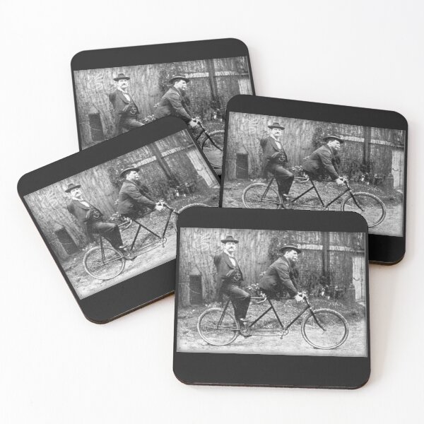 Item preview, Charles B. Tripp, the armless man and Eli Bowen, the legless man, riding a tandem, 1890s designed and sold by bayberrygal.