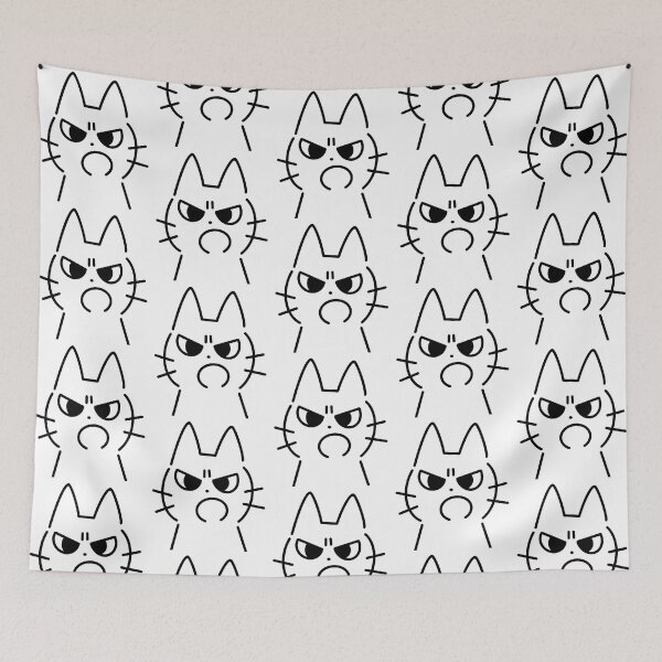 Item preview, Cute anime kawaii cat designed and sold by Thing3of4girlie.