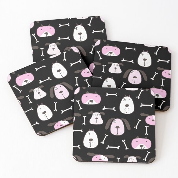 Item preview, Dog Bone and Dog Head Pattern designed and sold by Caregiverology.