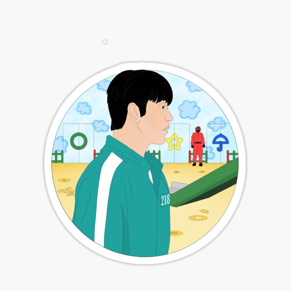 Player 218 - S Game Sticker