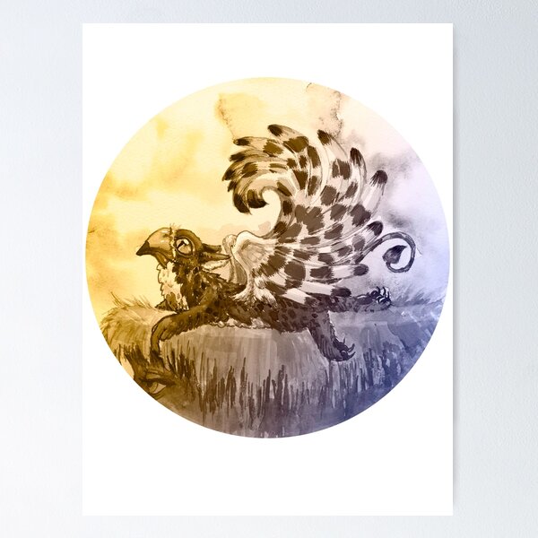 Item preview, The Doubtful Griffin designed and sold by StarlitSnail.
