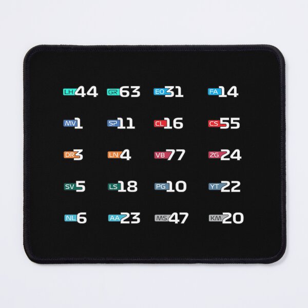 Item preview, F1 Drivers 2022 designed and sold by Designhood82.