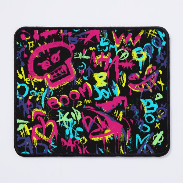 Item preview, Darkside Neon Graffiti Street Art designed and sold by The Nerd Gift Source.