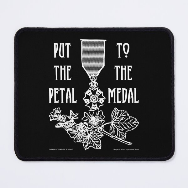 Item preview, Petal to the Medal designed and sold by TimespunThreads.