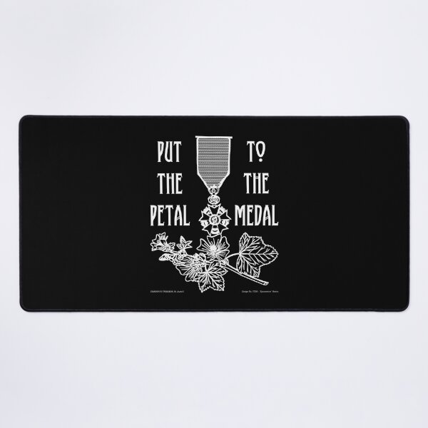 Item preview, Petal to the Medal designed and sold by TimespunThreads.
