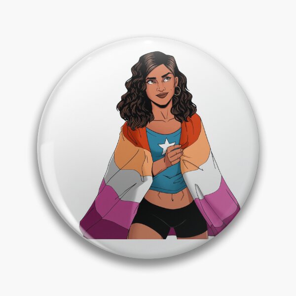 Item preview, Xochitl Gomez America Chavez designed and sold by crewmember.