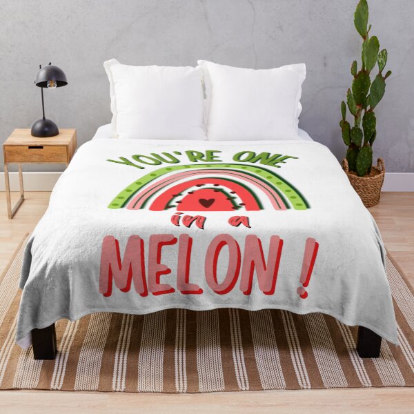 Aperçu de l'œuvre VOUS ÊTES UN DANS UN MELON ! | FRUITS D'ÉTÉ | AMOUREUX DE LA PASTÈQUE - ÉTÉ créée et vendue par TrendyUniverse.