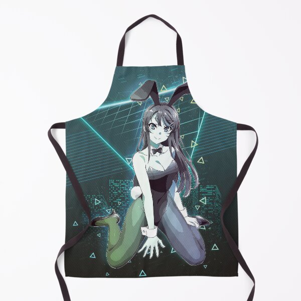 Item preview, Mai Sakurajima - Green s80 Retro Poster designed and sold by EhsanStore.