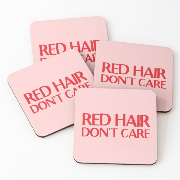 Item preview, RED HAIR don't care! designed and sold by jazzydevil.