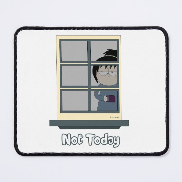 Item preview, Nope, Not Today. Looking out the window. designed and sold by arlindixon.