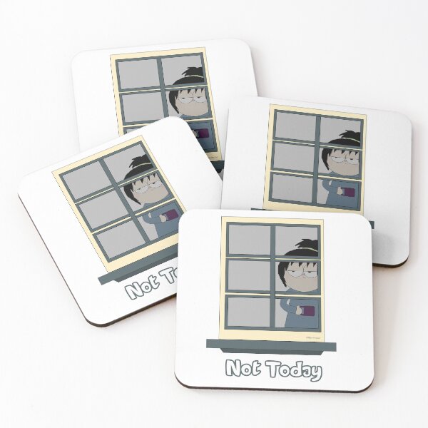 Item preview, Nope, Not Today. Looking out the window. designed and sold by arlindixon.