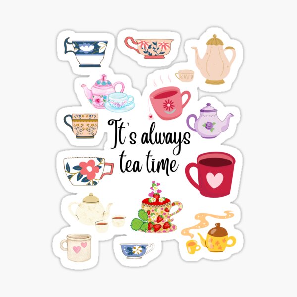 Item preview, Tea cups, tea mugs, teapots...tea in many forms designed and sold by Karenamoon.