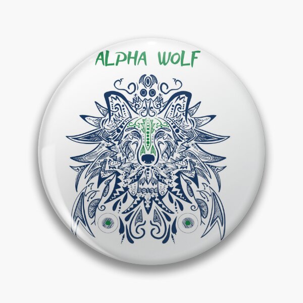 Artikelvorschau, LEITWOLF entworfen und verkauft von W+S Designs.