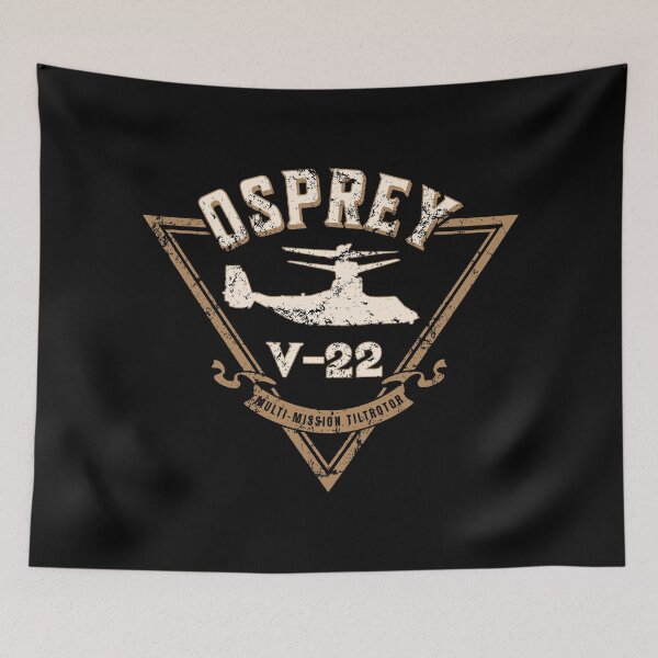 Item preview, V-22 Osprey VTOL Aircraft Distressed Design designed and sold by hobrath.