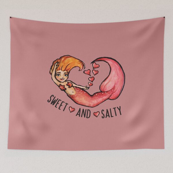 Item preview, Sweet and Salty Mermaid designed and sold by jonsmiladie.