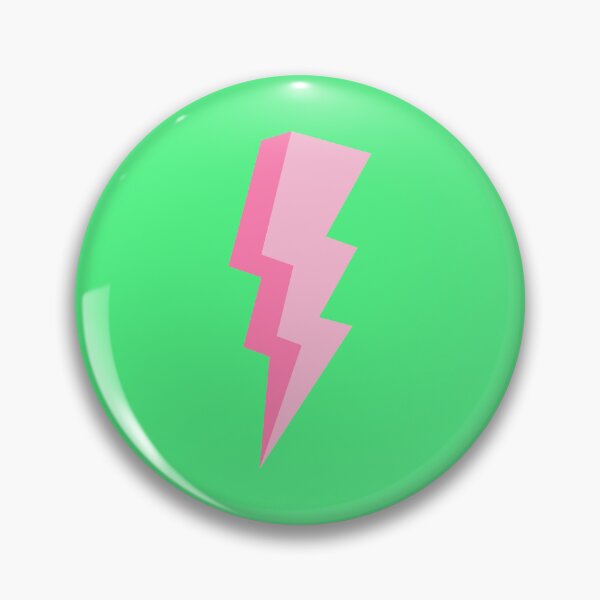 Item preview, Preppy Lightning Bolt Pink designed and sold by ahumbleconcept.