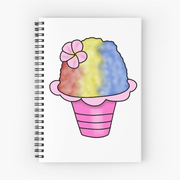 Item preview, Hawaiian shaved ice witha flower designed and sold by Becky-Marie.