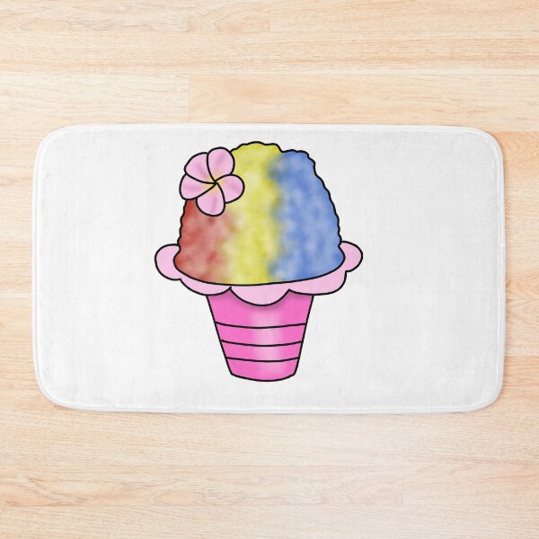 Item preview, Hawaiian shaved ice witha flower designed and sold by Becky-Marie.