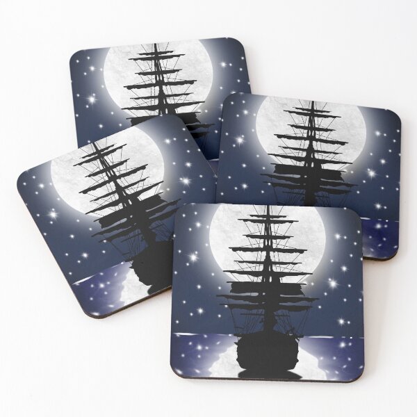 Item preview, Sailing in the moonlight designed and sold by LiaJstudios.