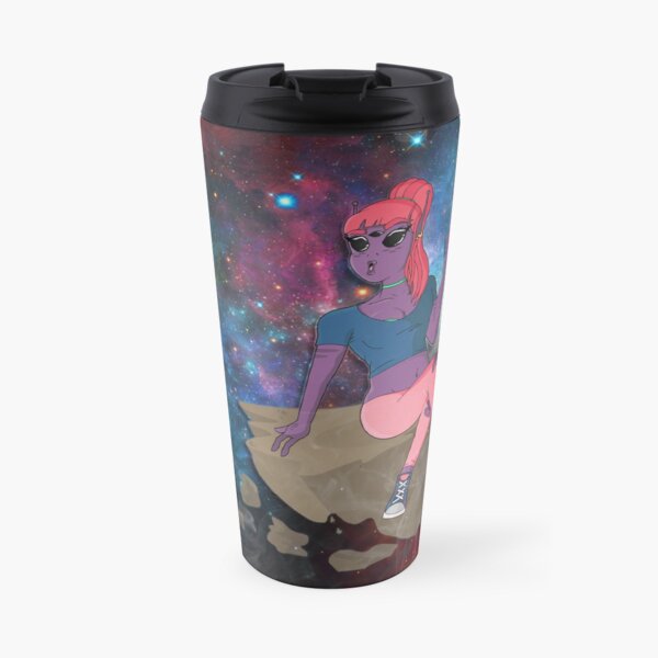 Alien Babe Travel Mug