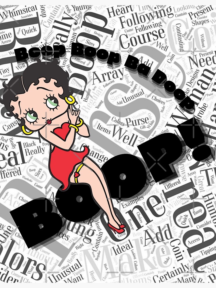 Amazon.com: Aquarius Betty Boop Words Poster, 24 by 36-Inch: Posters &  Prints