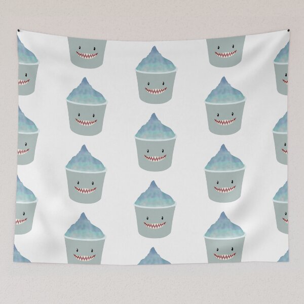 Item preview, Hawaiian shaved ice shark designed and sold by Becky-Marie.